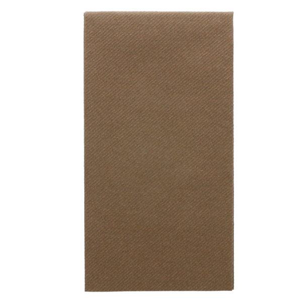 Napkins 1/8-fold 40x40cm Chocolate Airlaid (750st/doos)