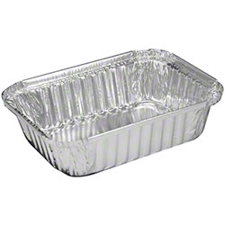 Aluminium pan Oblong 1.5 LB 500pcs/cs