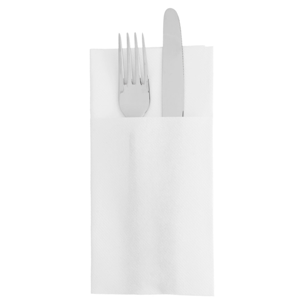 Napkins Airlaid "Kangaroo" 1/8-fold White 40x40cm (14x50pcs/cs) 700/ds