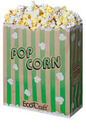 Popcorn Bag Ecocraft #130 oz. 500/cs