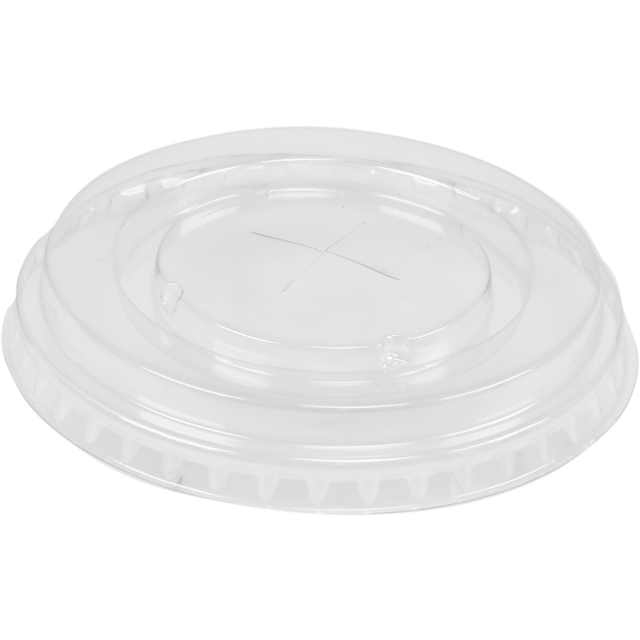 Deksel sapbeker vlak met X-slot voor item 600244 (16x50st/doos)