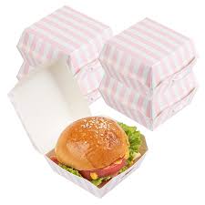 Paper Hinged Tray 4x4x1" w/lid Red Checker  500/cs