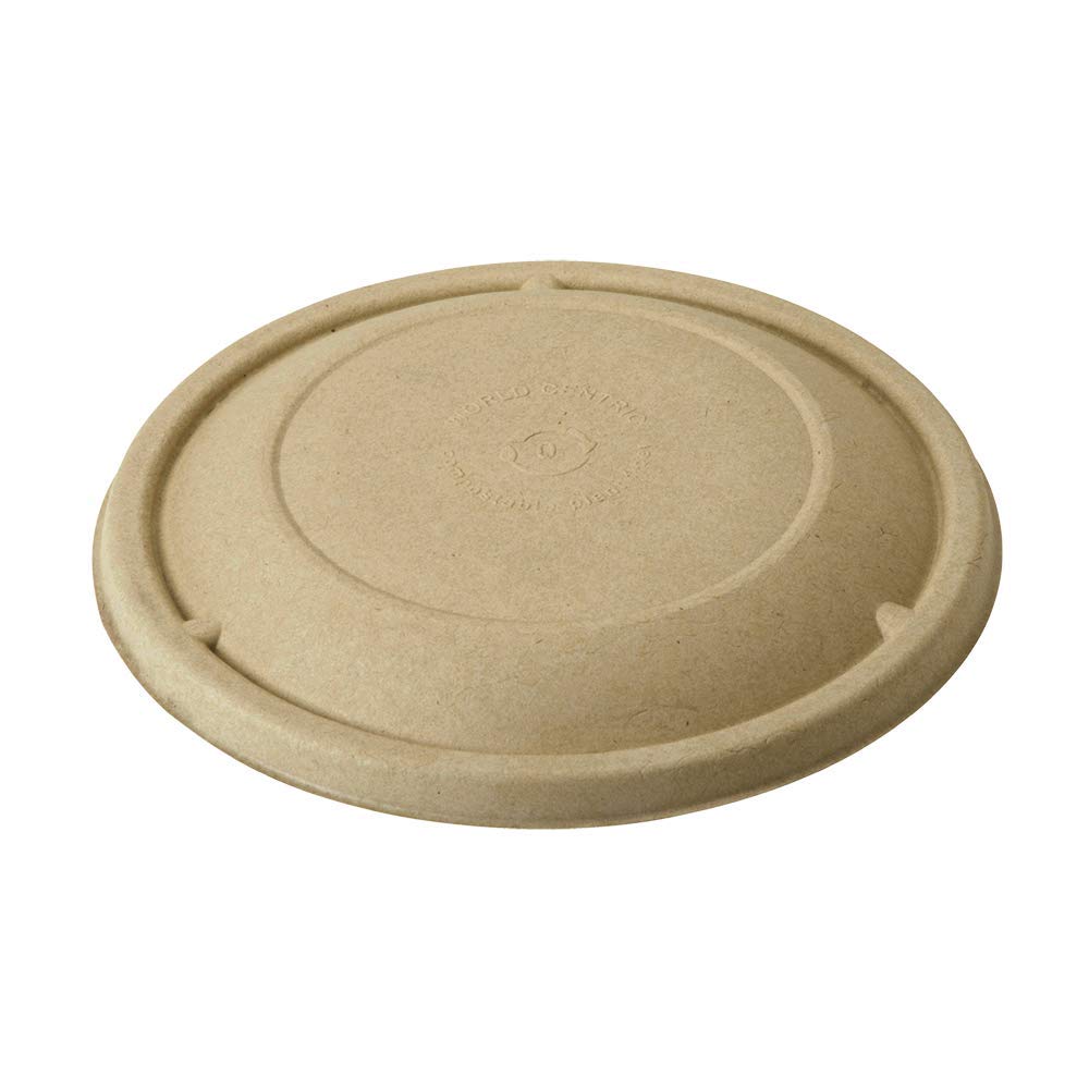 Bagasse/Fiber Lid for 24/32oz fiber bowl (BOSCU24&32) 500pcs/cs