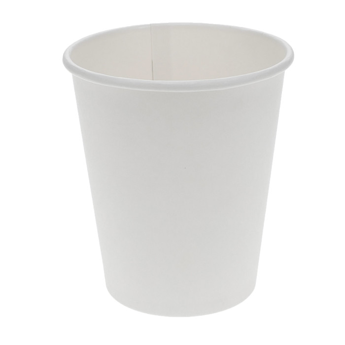 Hot Cup 8oz. Coffee WHITE design (1000 pcs/cs)