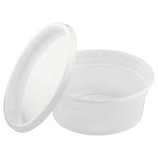 PP Container Clear 8/16/24/32oz LID 500/cs