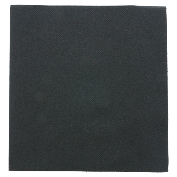 Napkins 40x40cm 1/4-fold Black Airlaid (14x50st/doos)