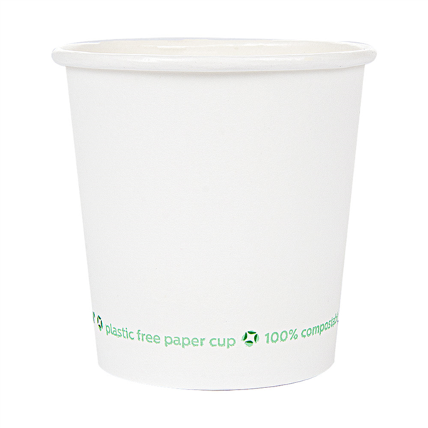 Hot Cup Eco 70ml/2.5oz Single Wall White (50pcs/pack)