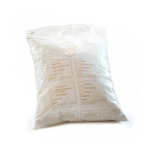 Laundry Bags 43x62cm White LDPE (250stuks)