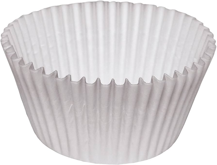 Baking cup 4-1/2" Wit 4.5x2x1.25" 20x500 pcs/cs
