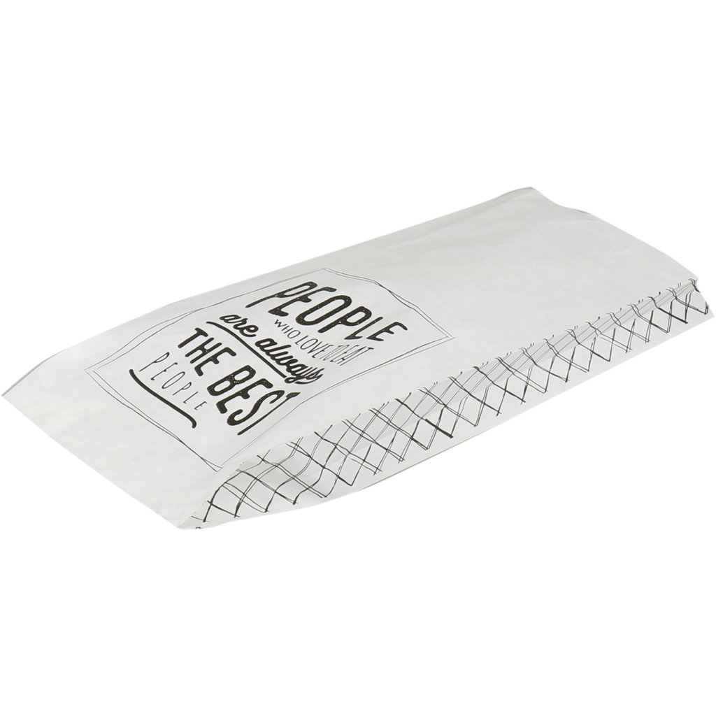 Ersatz zak "Love to Eat" 14/4x34cm 1 pond (1000st/doos)