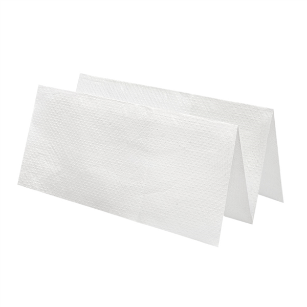 Hand Towels 2-ply Zig-Zag 21x22,5cm White Tissue (4000st)
