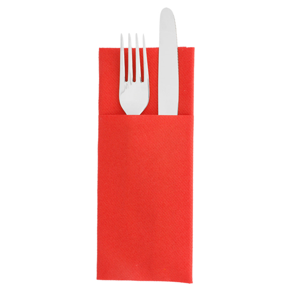 Napkins Kangurito 33x40cm Red Airlaid (50st/pak)