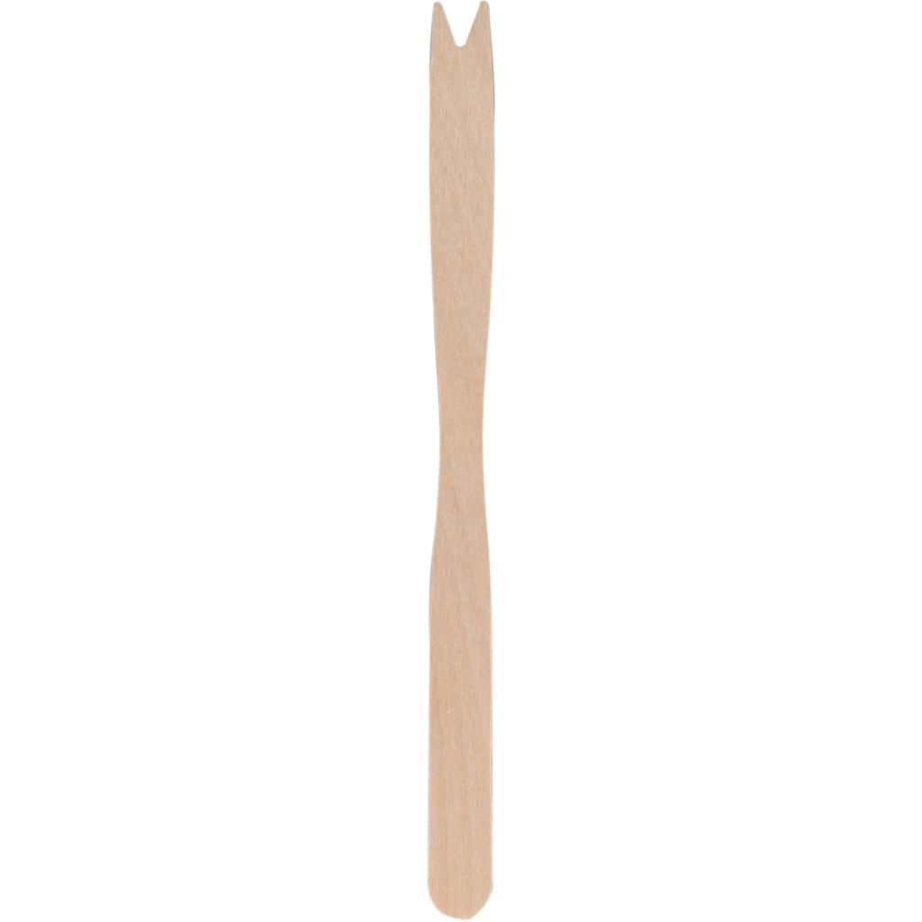Frietesvork Hout 140mm (1000st/doos)