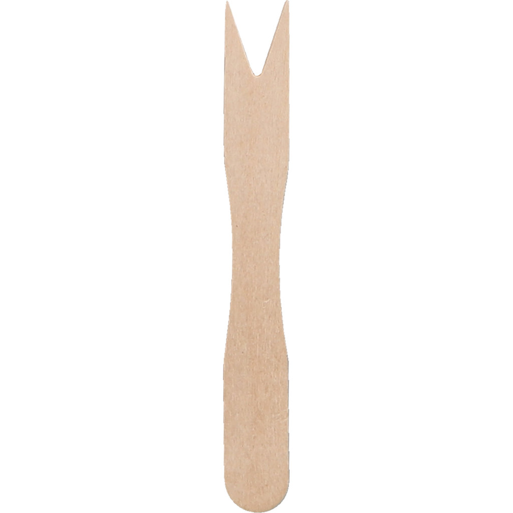Frietvork Hout 80mm FSC (2000st/doos)