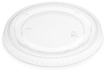 Flat Lid (no slot) for Dessert Cup ADC05 (100pcs/pak)