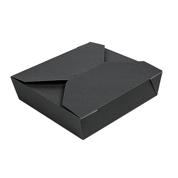 Rectangular Boxes The Pack 2910ml 21,7x21,7x6cm Black (50st/pak)