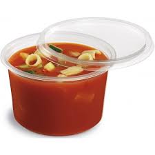Ronde Clear Cups PP 500ml Tusipack (500st/doos) : Use with Lid #W2/017C