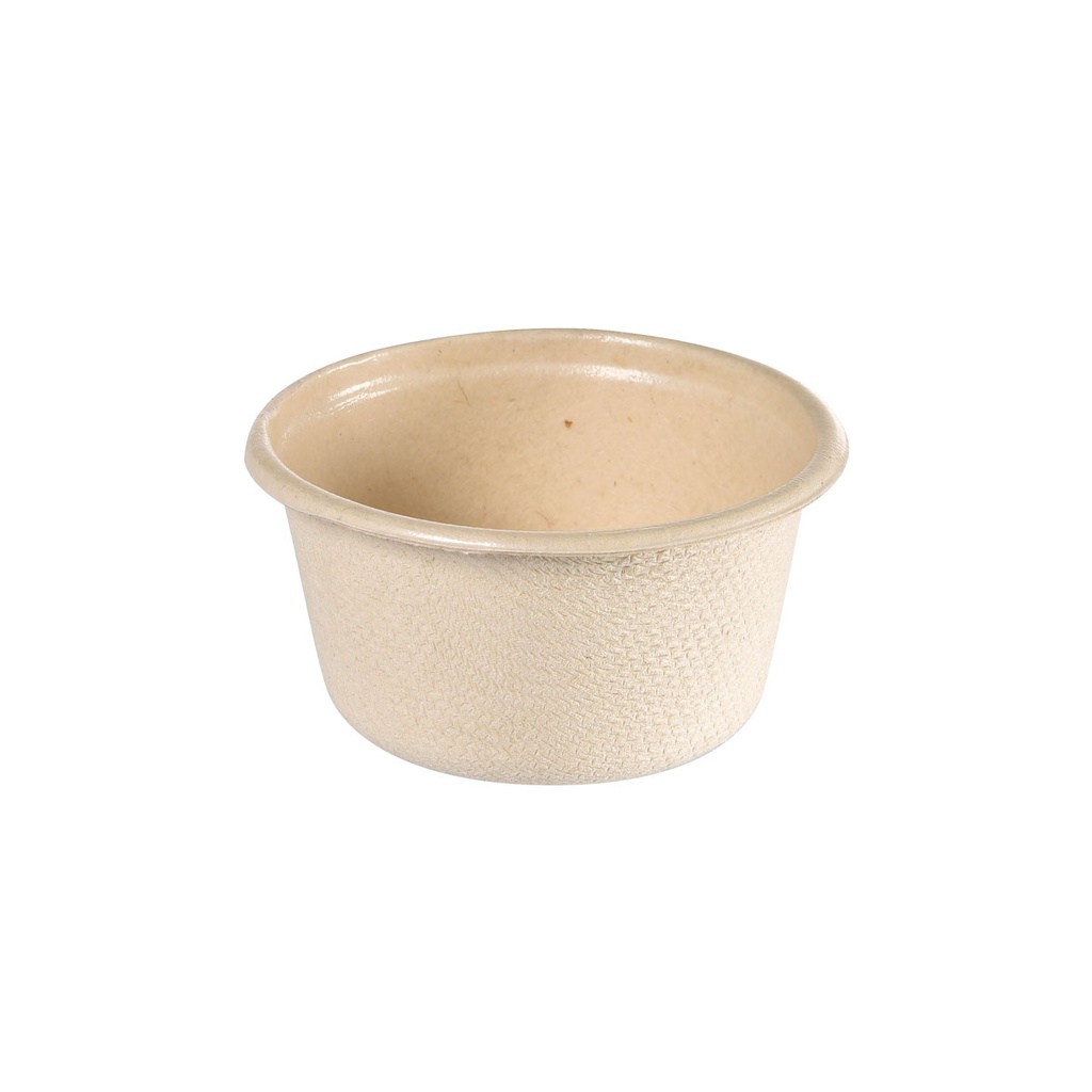 Bagasse dressing/portion cup Brown 60ml (2 oz) (10x150st/doos)