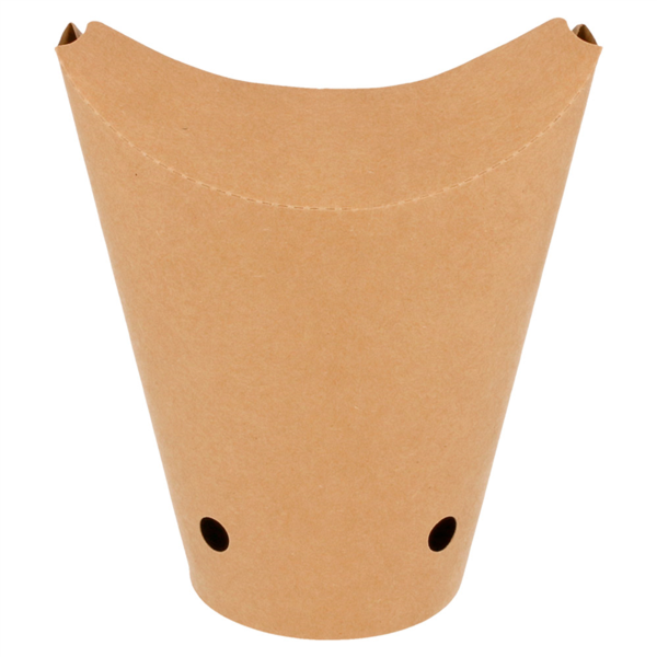 Chips Cup Closed 16oz Brown (50st/pak)