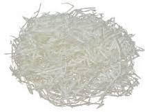 Papierwol / Sneeuw Wit (per zakje)