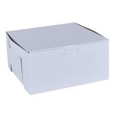 Bakery Box Premium White 8x8x4" No-window (250pcs/case)