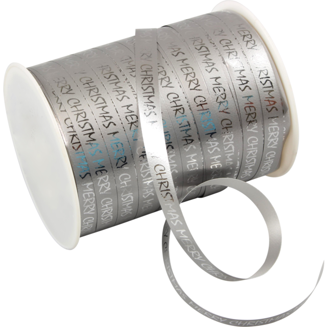 Krullint Merry Christmas 10mm x 250m Zv/Zv (per spoel)