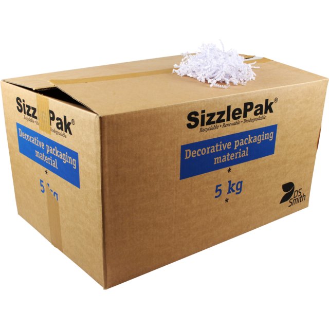 SizzlePak Vulmateriaal Papier Wit (5kg/doos)
