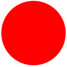 Round Labels Fluorescent Orange 2" (500pcs/roll)