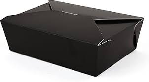 #3 Champpak Carryout Container Black-Classic (200pcs)