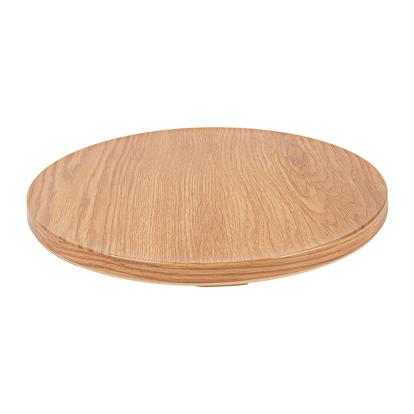 Buffet Tray 'ASAMI WARE' dia=32x1,7cm Imitation Wood (per Unit)