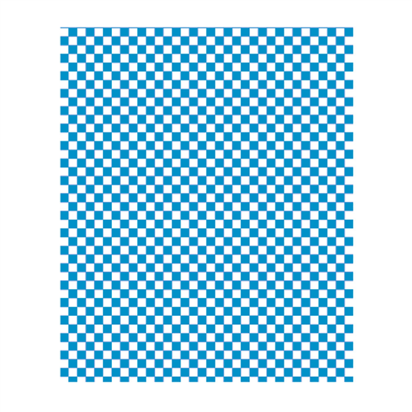 Greaseproof Paper Pfas Free "Fitipaldi" 28x34cm Blue Greaseproof parch (1000st/pak)