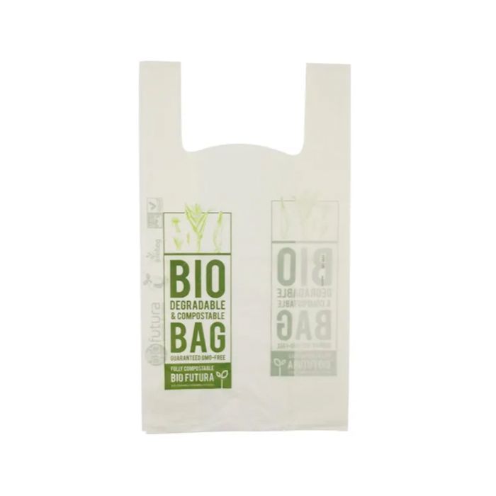 Hemddraagtas/T-Shirt Bag 27x14x50cm TakeAway (Eco) 1000st/doos