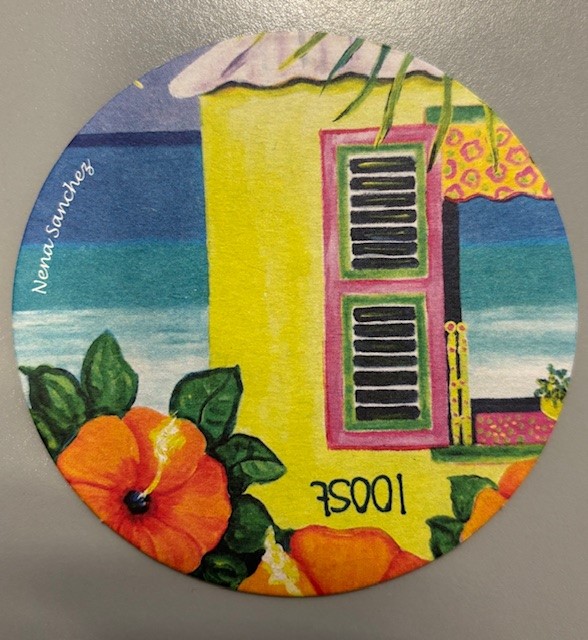 Bierviltje (Coaster) "Nena Sanchez" (100st/rol)