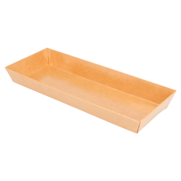 Containers 19x8,5x3,5cm Natural Kraft (50st/pak)