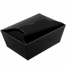 ChampPak #4 Carryout Container Black-Classic (160pcs)