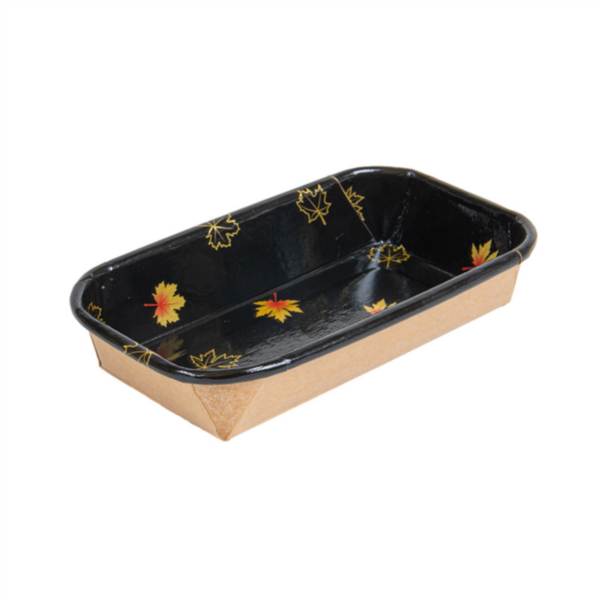 Containers for Sushi 14x8x2,4cm Black Kraft (50st/pak)
