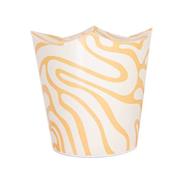 Ice Cream Cups Flurry 330ml white cardboard (50st/pak)
