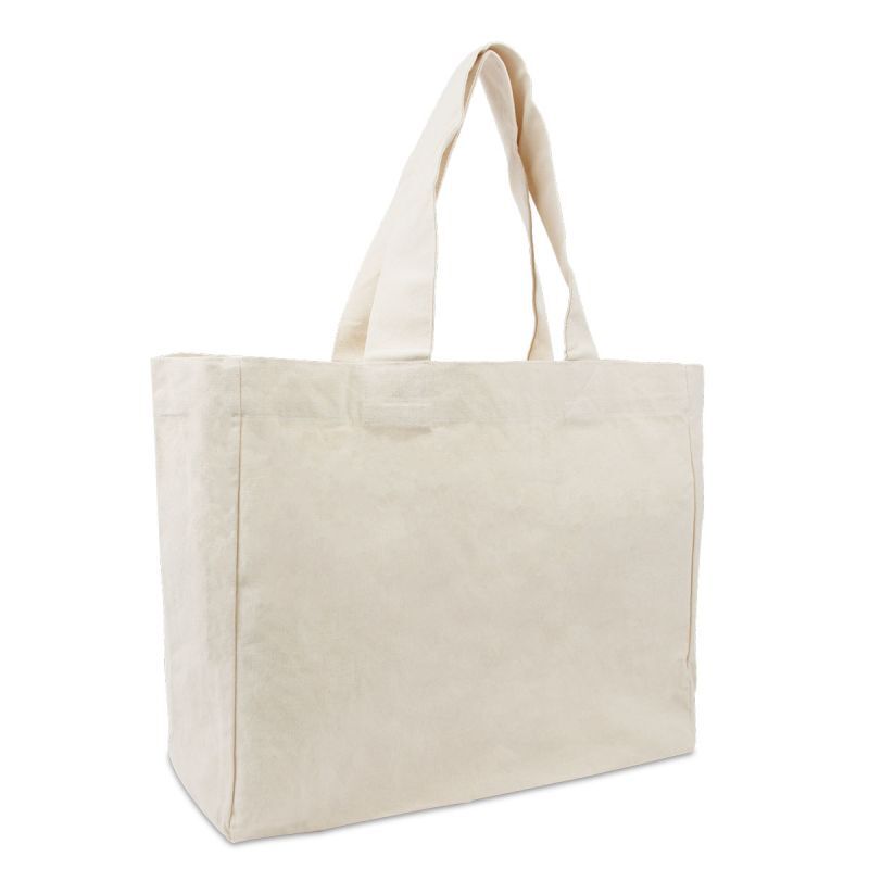 Canvas Shopper XL FFP 45+15x37,5cm Ecru (per stuk)