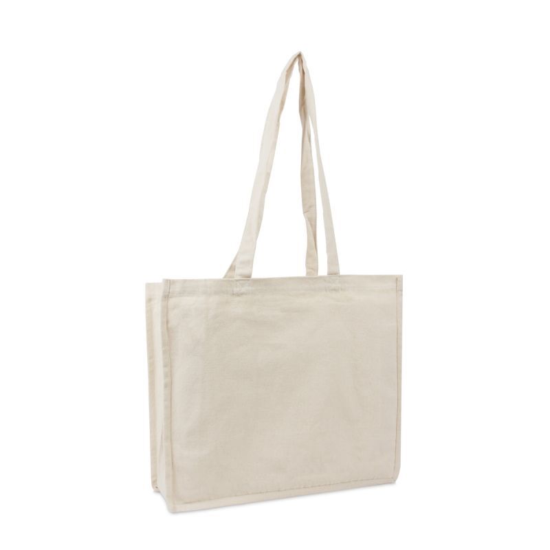 Canvas Tas Ecru/Naturel FFP 42+12x35cm (per stuk)