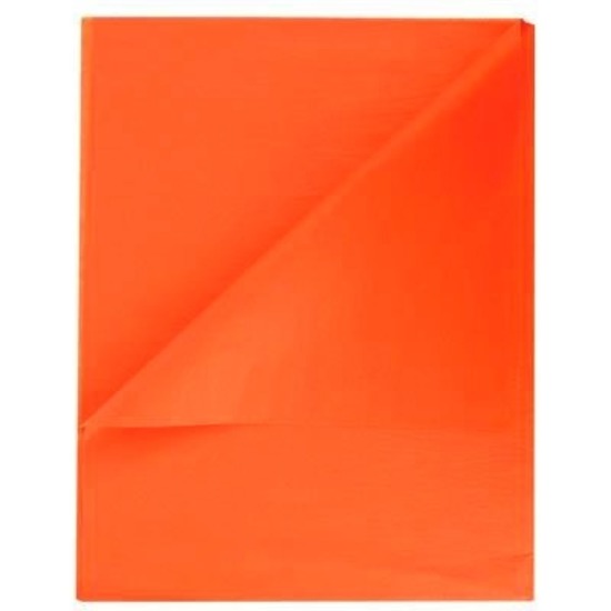 Tissue Sheets / Satin Wrap Orange 20x30 Q 120 sheets