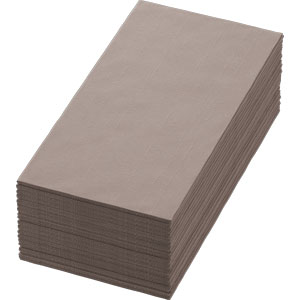 Napkins Airlaid DuniSoft 1/8-vouw Greige 40x40cm  60pcs/cs