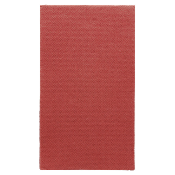 Napkins Double Point Burgundy 33x40cm 1/6-fold   50/pk