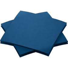 Napkins 2-Ply Darkblue 40x40 cm  125 st/ds