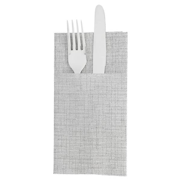 Napkins Airlaid "Kangaroo" 1/8-fold Graphite 40x40cm 50/pk