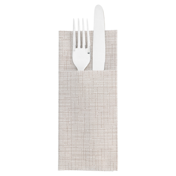 Napkins Airlaid Kangurito -Dry Cotton Print-Chocolate (small) 33x40cm 50st/pk
