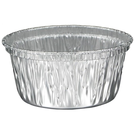 Aluminium Cup Round 4 oz HA- 341301000  50/pk