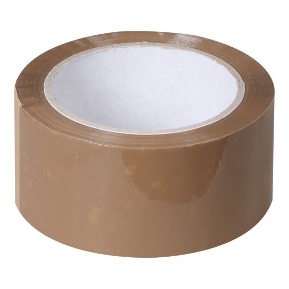 Tape pp Acryl Bruin 48/66m rol  High tack