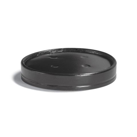 8/10/12/16 (Tall) Black PPR Lid (25pcs/sleeve)