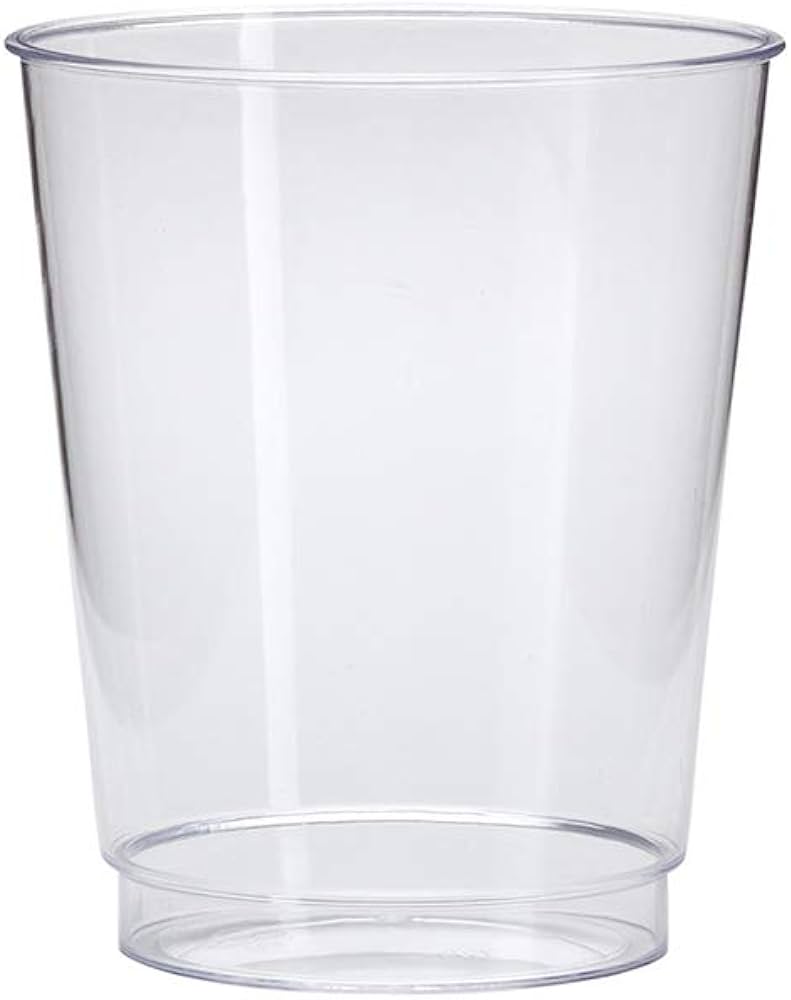 Rigid Tall Tumbler Clear 10 oz pk 20st/pk