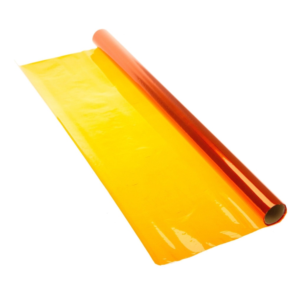 Folie BOPP Color Orange 30x100"